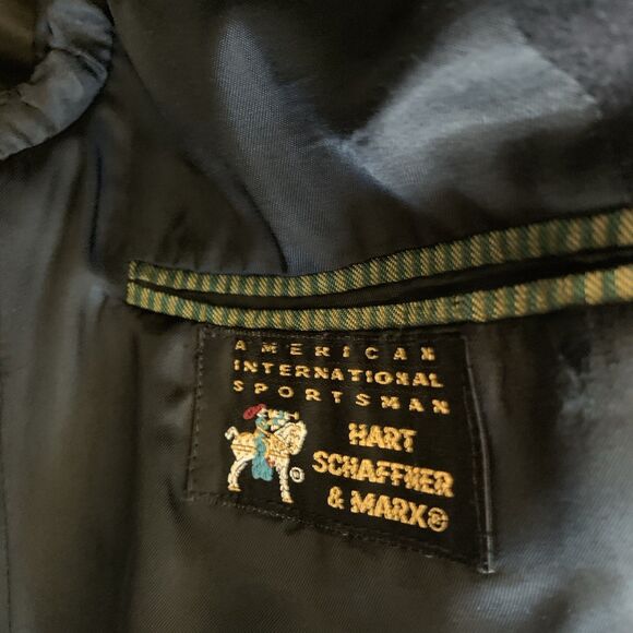 Vintage Hart Schaffner & Marx Men’s 42R 100% Camel Hair Sport Coat Blazer - Picture 9 of 12